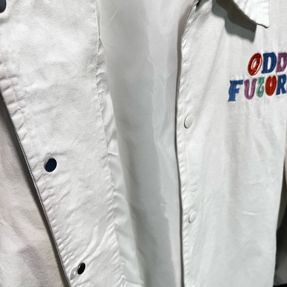 Odd Future White Coaches Jacket - image 6